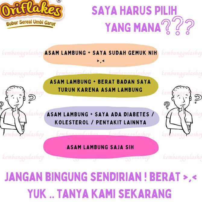 

Promo 2 Box ORIFLAKES 900 gram Original Gula Kelapa
