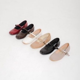 Eveseitch - Sada Glossy Flatshoes