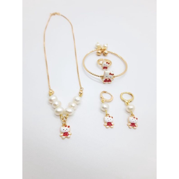 SET GELANG ANAK MUTIARA LOMBOK ASLI