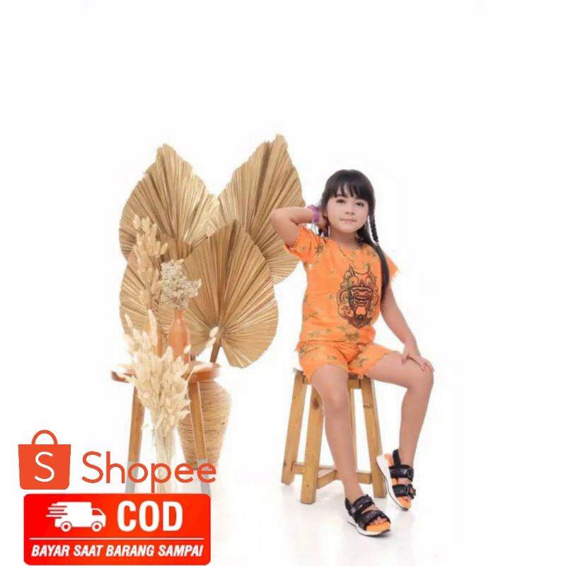 BAJU SETELAN ANAK-ANAK BARONG/BAJU BARONG KHAS BALI SETELAN ANAK BARONG BALI/BAJU BALI MURAH/ATASAN 