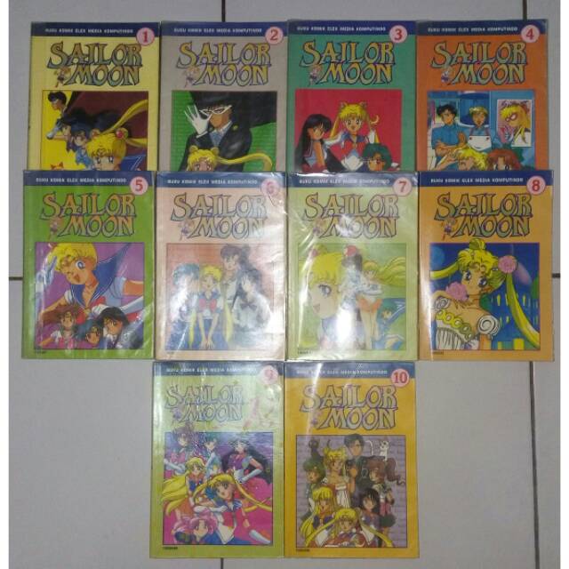 Komik Sailor Moon fullcolor 1-10 tamat