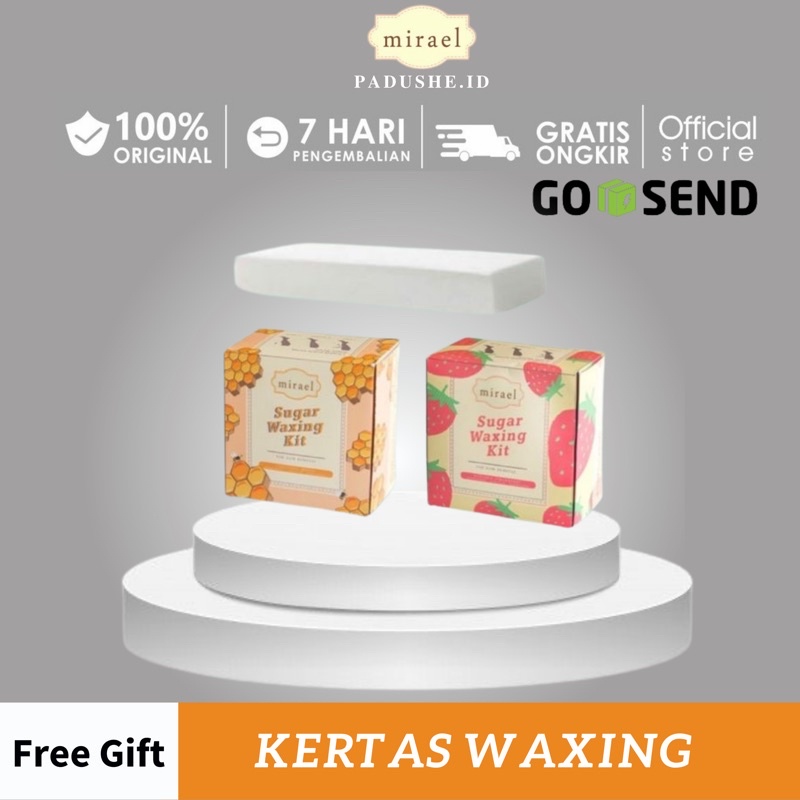 KERTAS WAXING MIRAEL SUGAR WAX/ KAIN WAXING TAMBAHAN UTK PERONTOK BULU