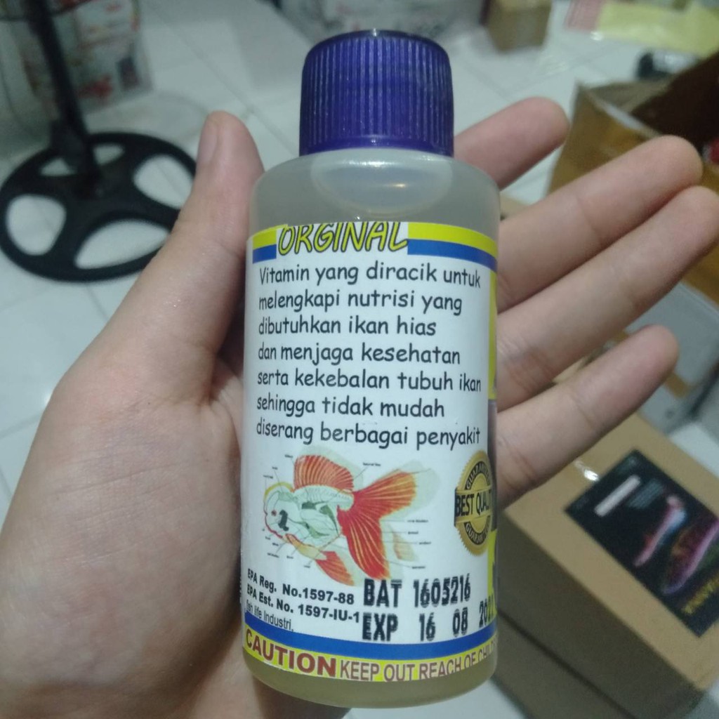 VITAMIN IKAN 100 ML FISHLIFE BY VIVIAN