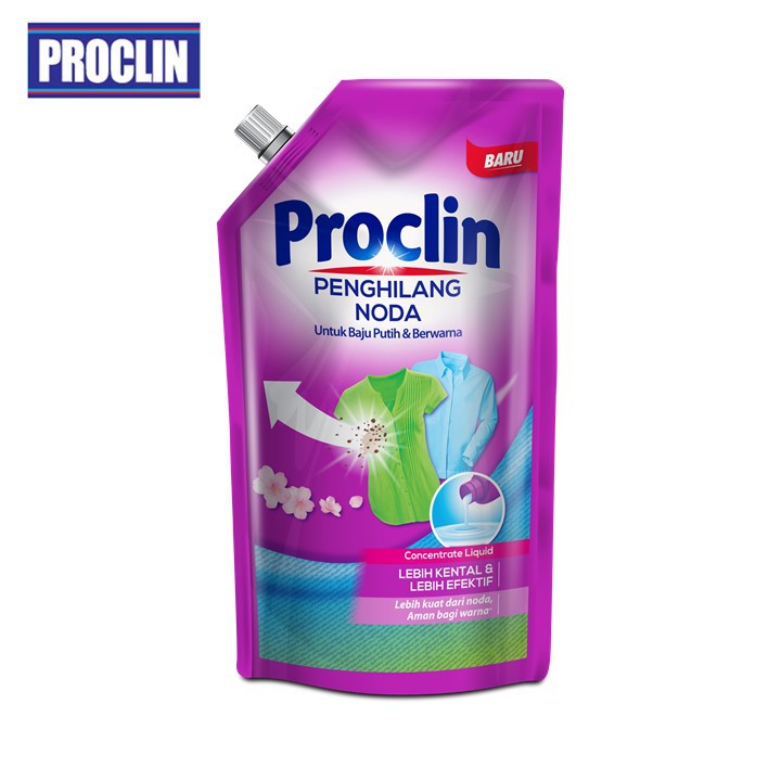 Proclin Penghilang Noda Pouch 800 ml