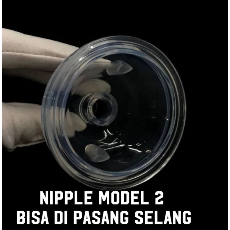 Dot universal 7 cm Nipple + selang