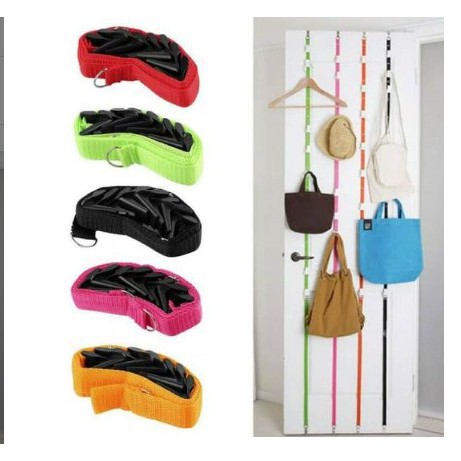 UP DN HOOK Hanger Gantungan Baju Tas Topi Pintu Rack Organizer Fashion