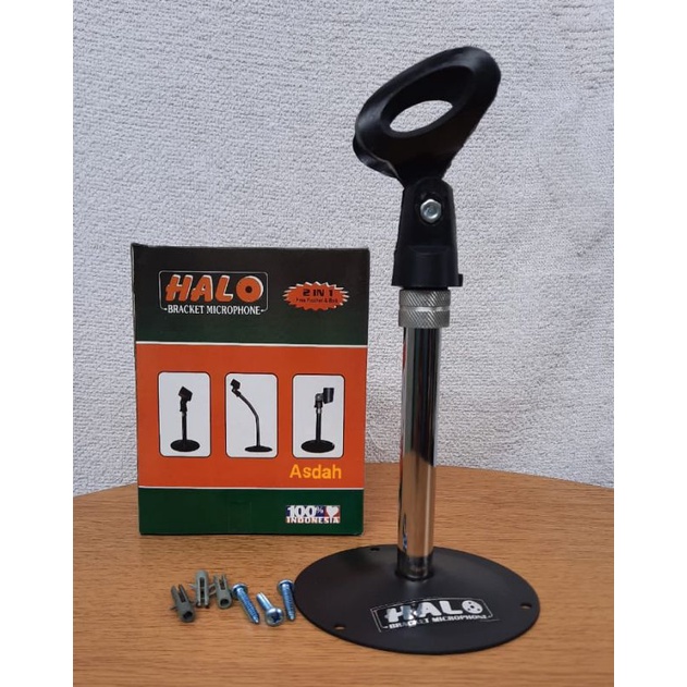 Stand Mic Dinding Stand Mic Meja Plus Holder Mic