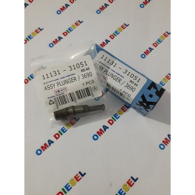 Plunger mesin diesel Kubota RD65