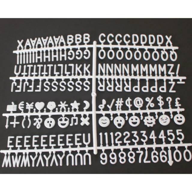

Promo Additional huruf untuk Felt letter board / Tambahan Letter Set Elegan