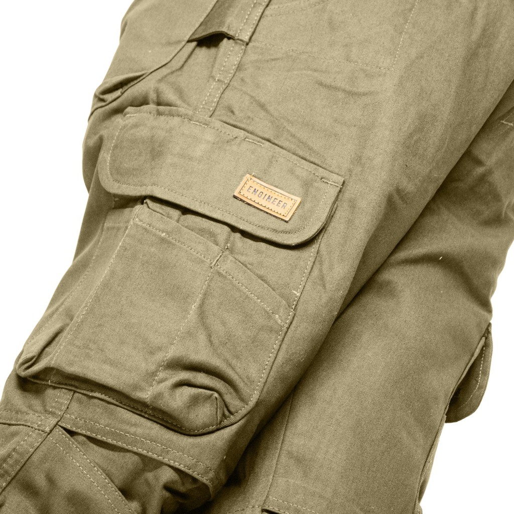 FLEXMINE KHAKI-Workpant, Celana Kargo / untuk membawa peralatan dan mobilitas yang tinggi