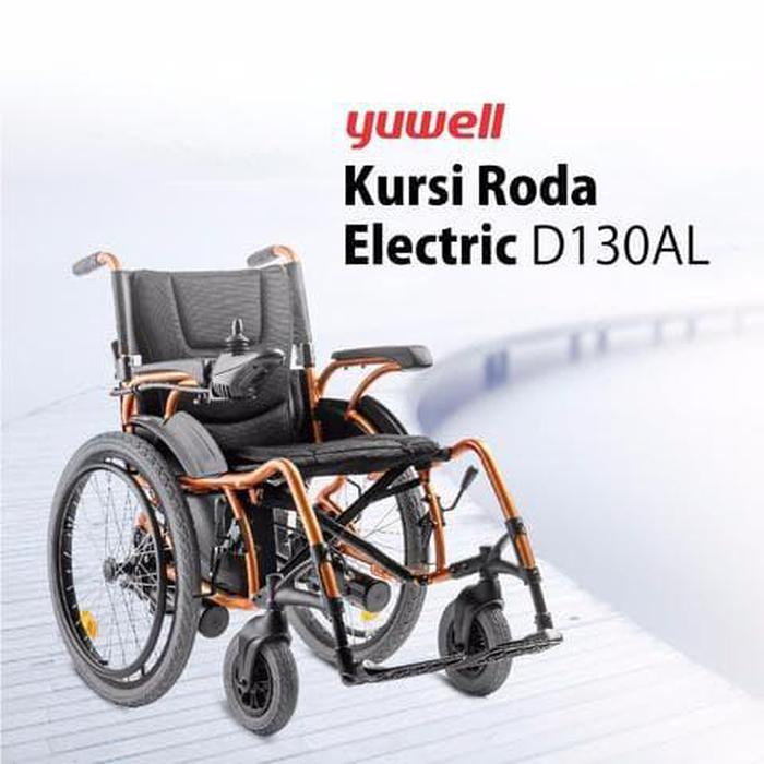 Yuwell Kursi Roda Elektrik Electric Wheelchair D130AL Roda Besar