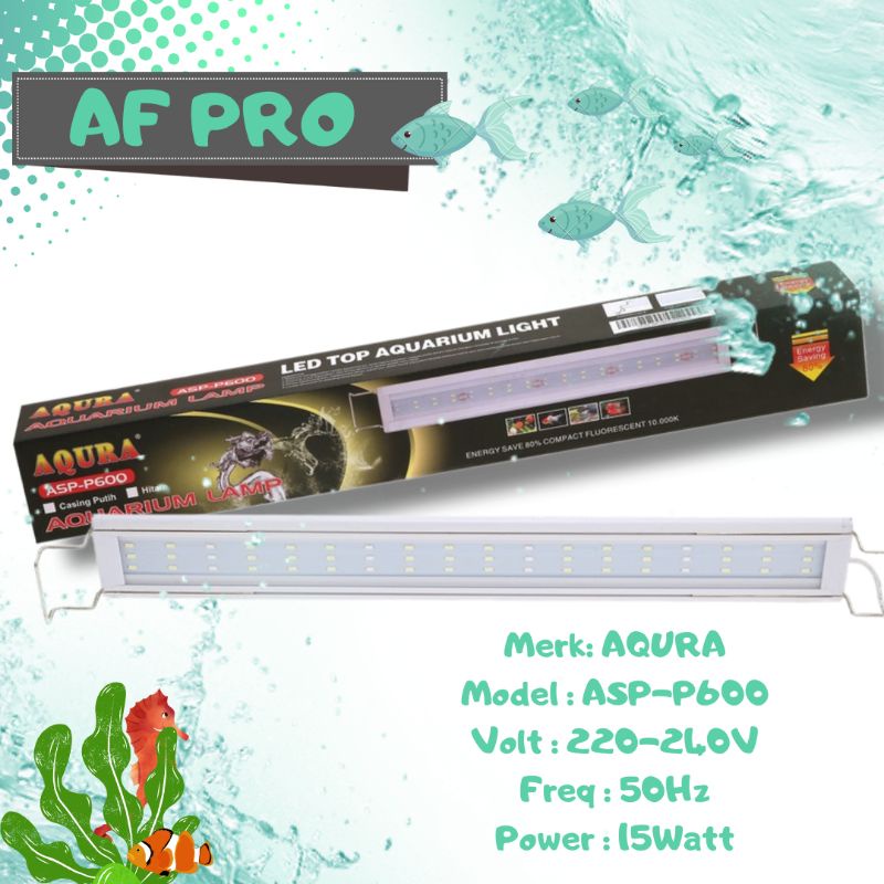 Lampu Led Aquascape Aquarium AQURA ASP P 600