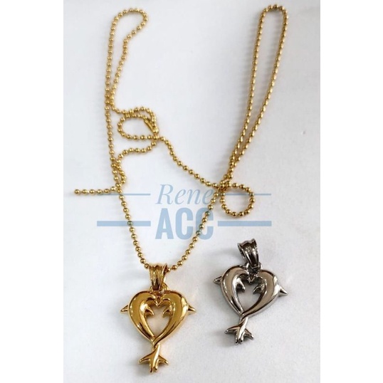 Kalung DOLPHIN Titanium Anti Karat