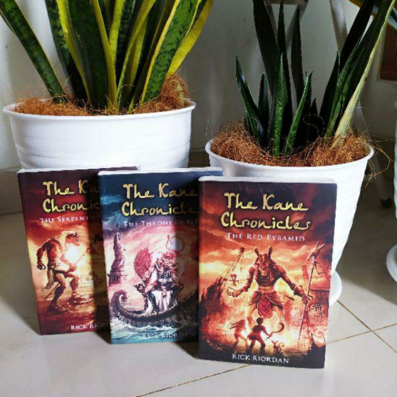 Kane chronicles (set buku 1-3)