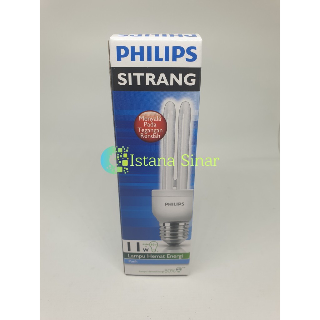 Lampu Philips SITRANG 11W Putih 11 w 11 watt 11watt