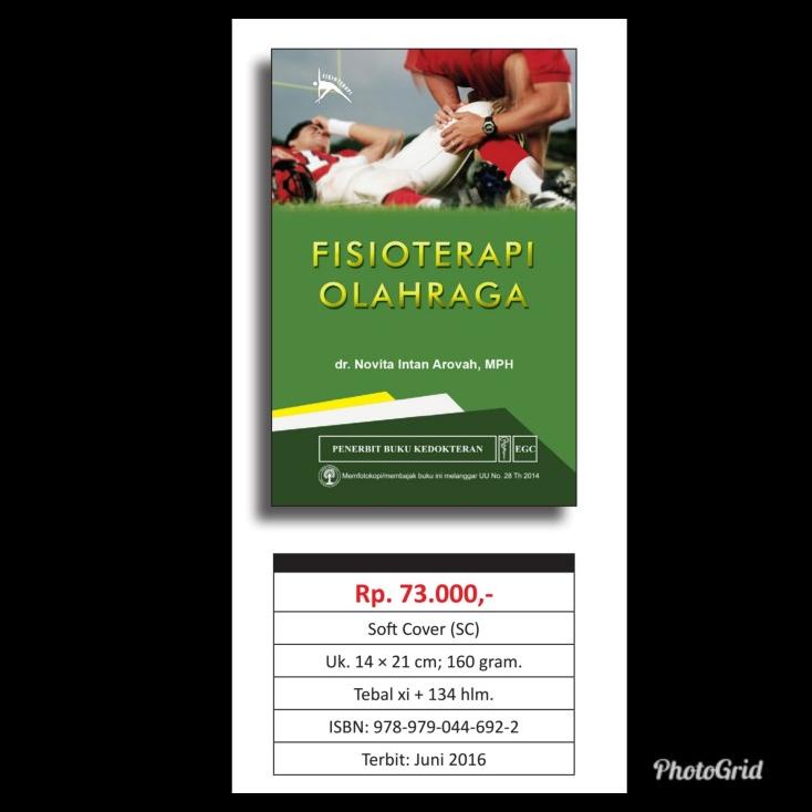 

TERBARUU!! EGC BUKU Fisioterapi Olahraga COD