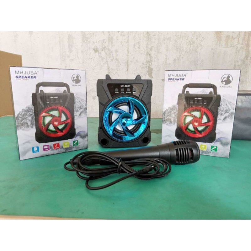 Speaker Bluetooth XTM-168/F-3001 Bonus Mic karaoke player karoeke FM Radio