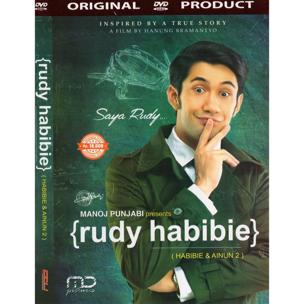{rudy habibie} (HABIBIE DAN AINUN 2) Original DVD Ekonomis With Box