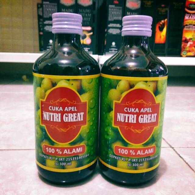 

[COD] Cuka Apel Nutrigreat 100% - Cuka Apel Nutri Great - Alternatif Bragg Apple Cider Vinegar