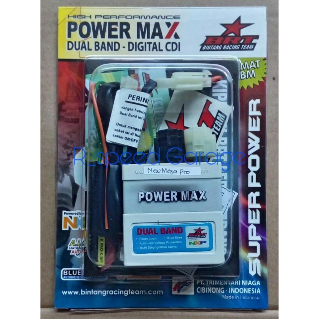 Terlaris Cdi Brt Powermax Dualband New Megapro