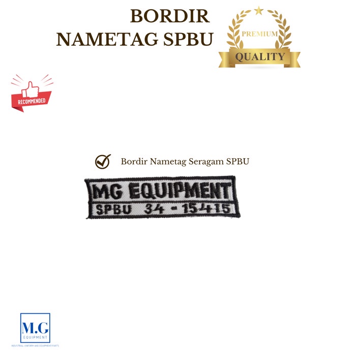 

Terlaris Name Tag / Bordir Nama Pt Seragam Operator Spbu - Nametag Bagus