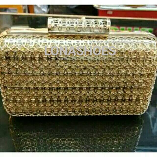 TAS CLUTH EMAS +SELOP EMAS