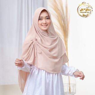 Gayana Khimar 1 Varian Mocca  Banyak Warna  Kerudung  