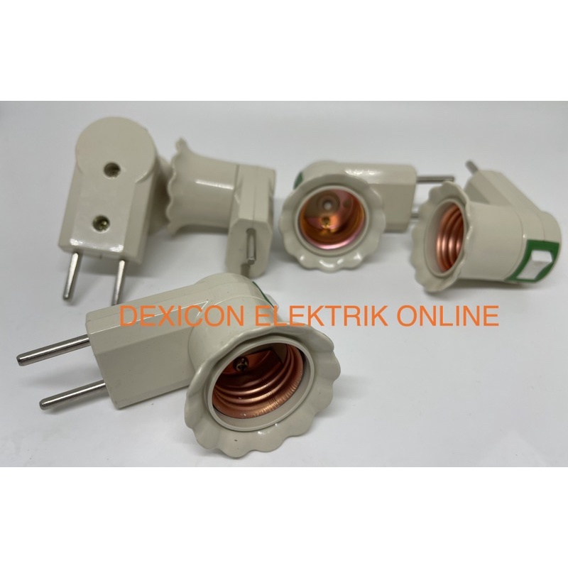 fitting colok /fitting colok+saklar/lamp holder/fitting lampu E27/fitting bohlam/fitting lampu murah