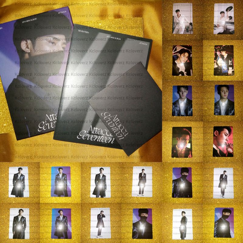 PC SEVENTEEN ATTACCA MINGYU ALBUM official (PHOTOCARD, ALBUM ONLY)