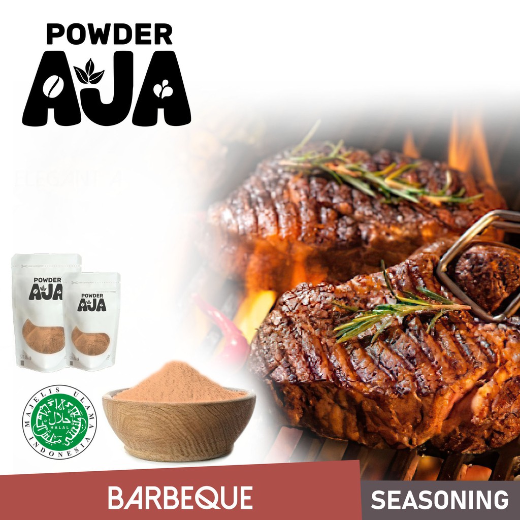 

POWDER AJA - 1KG BUMBU TABUR SERBAGUNA RASA BBQ/BARBEQUE