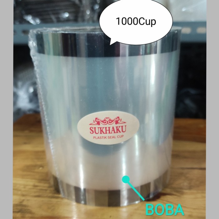 

Ginger- Seal Cup Sukhaku 1000Cup Plastik Lid Seal Cup 1000cup - Polos