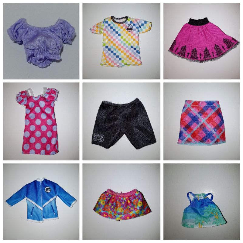 Baju Barbie and Ken  Preloved Original Mattel