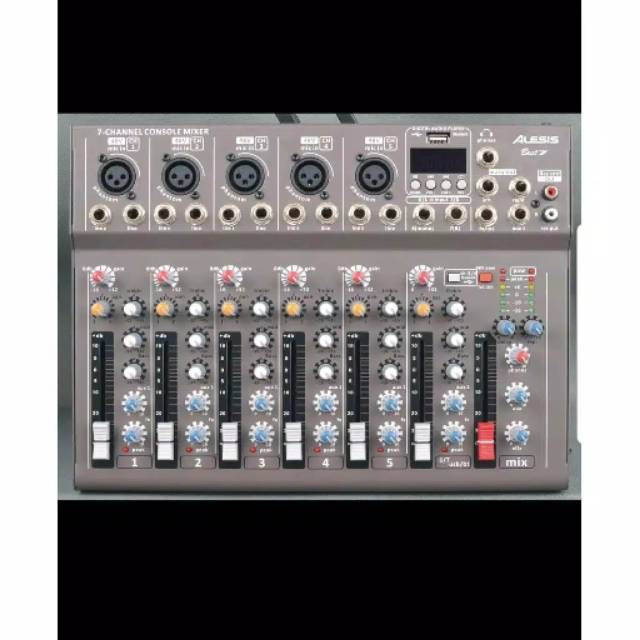 Mixer Alesis BEST 7 /Mixer audio Alesis 7 Channel