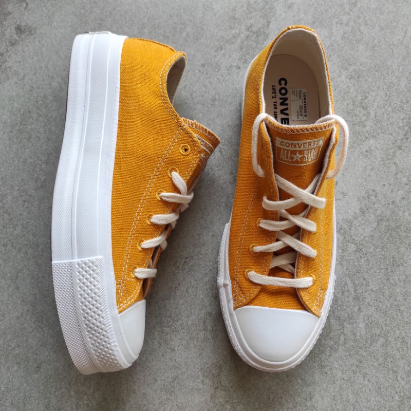 Converse CTAS Lift OX Sunflower Gold White Original