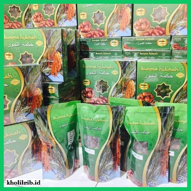 

lanoisidartdrink- kurma hikmah ( date crown ) jenis khalas isi 500 gram -asliii-bngittt.