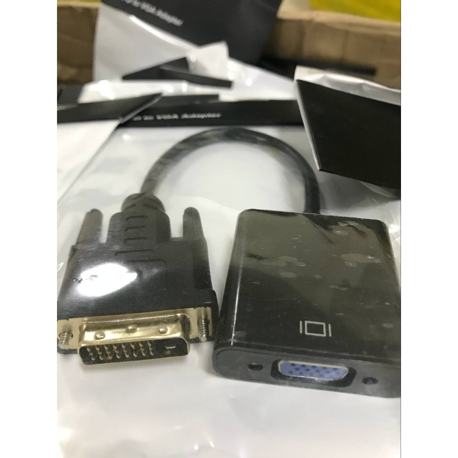 Active Adapter Dvi D 24+1 Dual Link Male To Vga Female