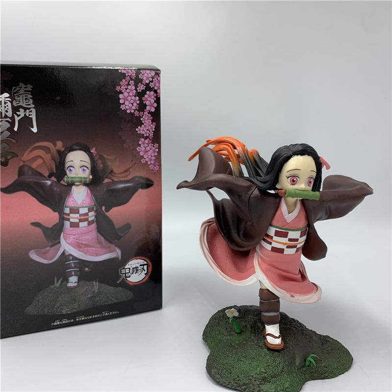 figure nezuko tanjiro zenitsu inosuke kimetsu no yaiba