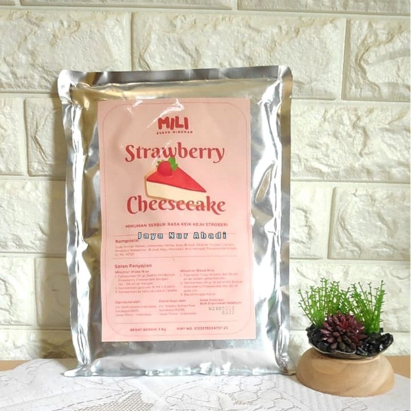 

BUBUK MINUMAN MILI STRAWBERRY CHEESECAKE 1kg