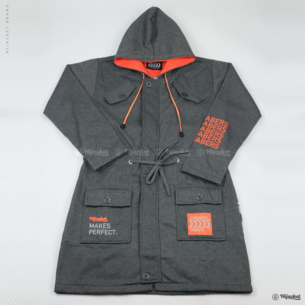 Hijacket® Vendulum | Original | Jaket Parka Wanita-WOLF GREY