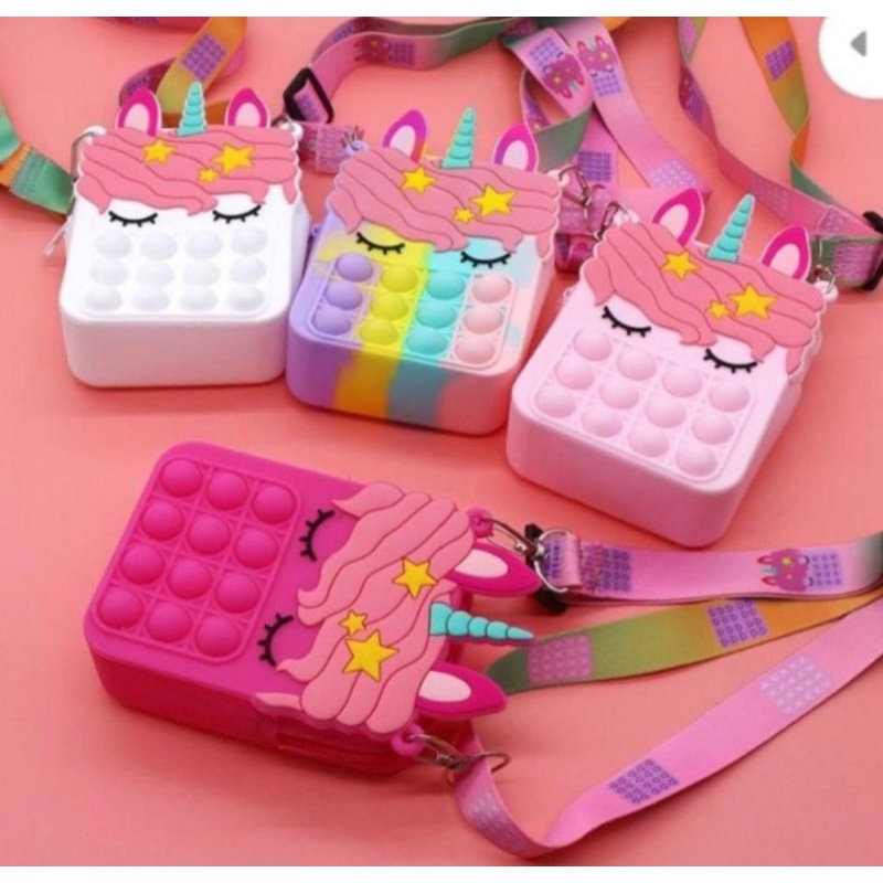 COD Tas Selempang Pop It Tas Pop It Anak Tas Pop It Import