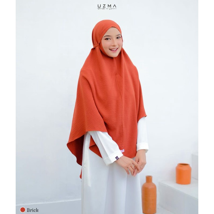 Bergo Kekinian | Bergo Marwah by Uzma Hijab | Uzma Hijab | Bergo | Original | Bergo non pet