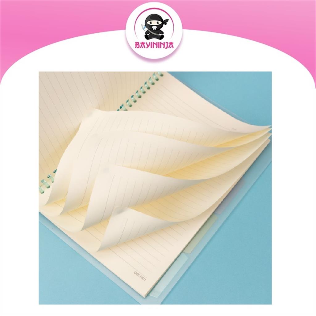 

DELI Buku Catatan Spiral NotBinder A5 isi 60s QHA560 RJ4