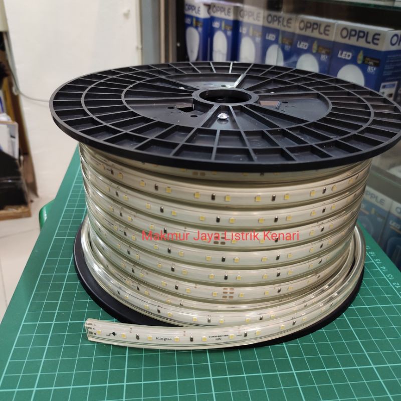 Kingtas Led strip 220v High Brand 60 Mata 2835 50 meter High Brand