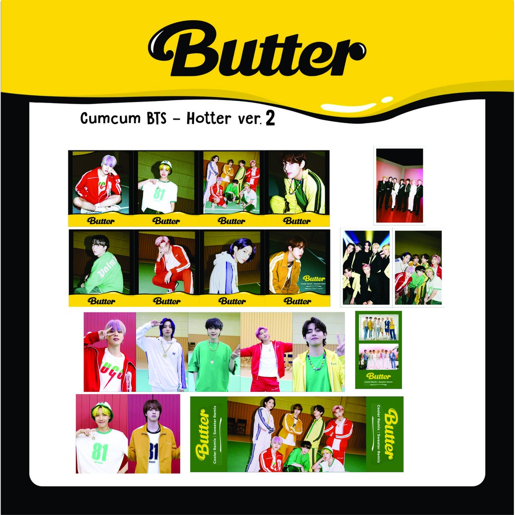 BTS BUTTER PAKET HEMAT FANKIT BIRTHDAY GIFT