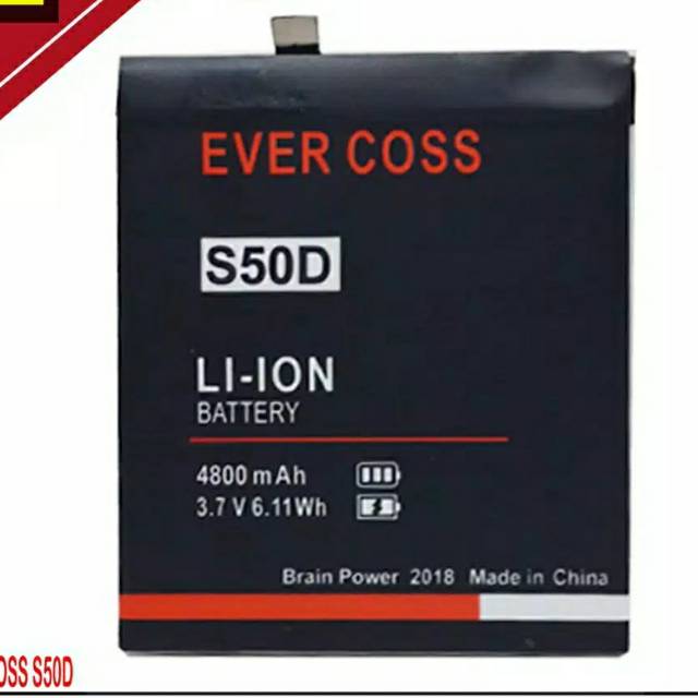 Baterai Handphone Evercoss S50D GEN PRO X S50D Original