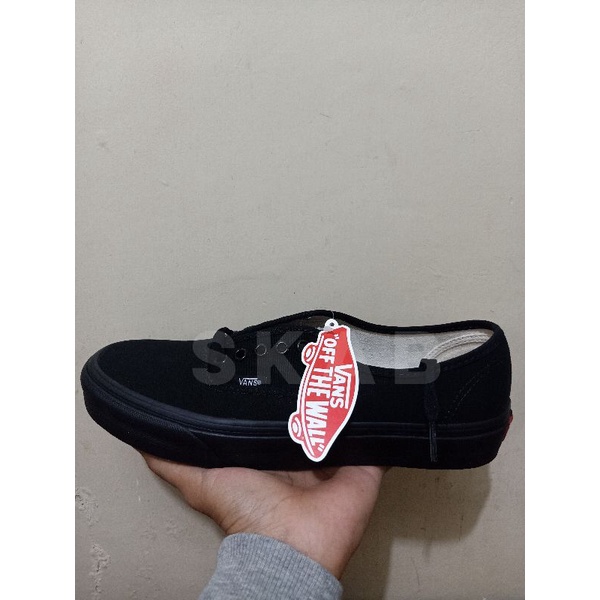 vans Authentic fullblack size resmi Navya