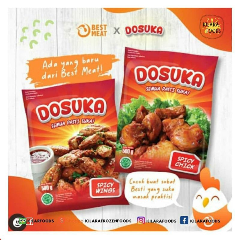 

DOSUKA SPICY CHICK 500GR