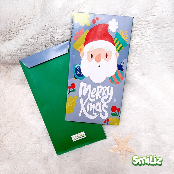 

Amplop Angpao Natal Christmas, Santa Claus unik dan lucu | AC103