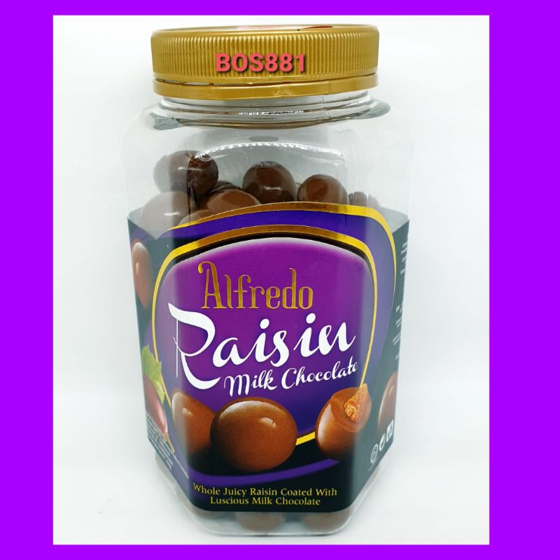 

Alfredo Raisin Milk Chocolate 450g