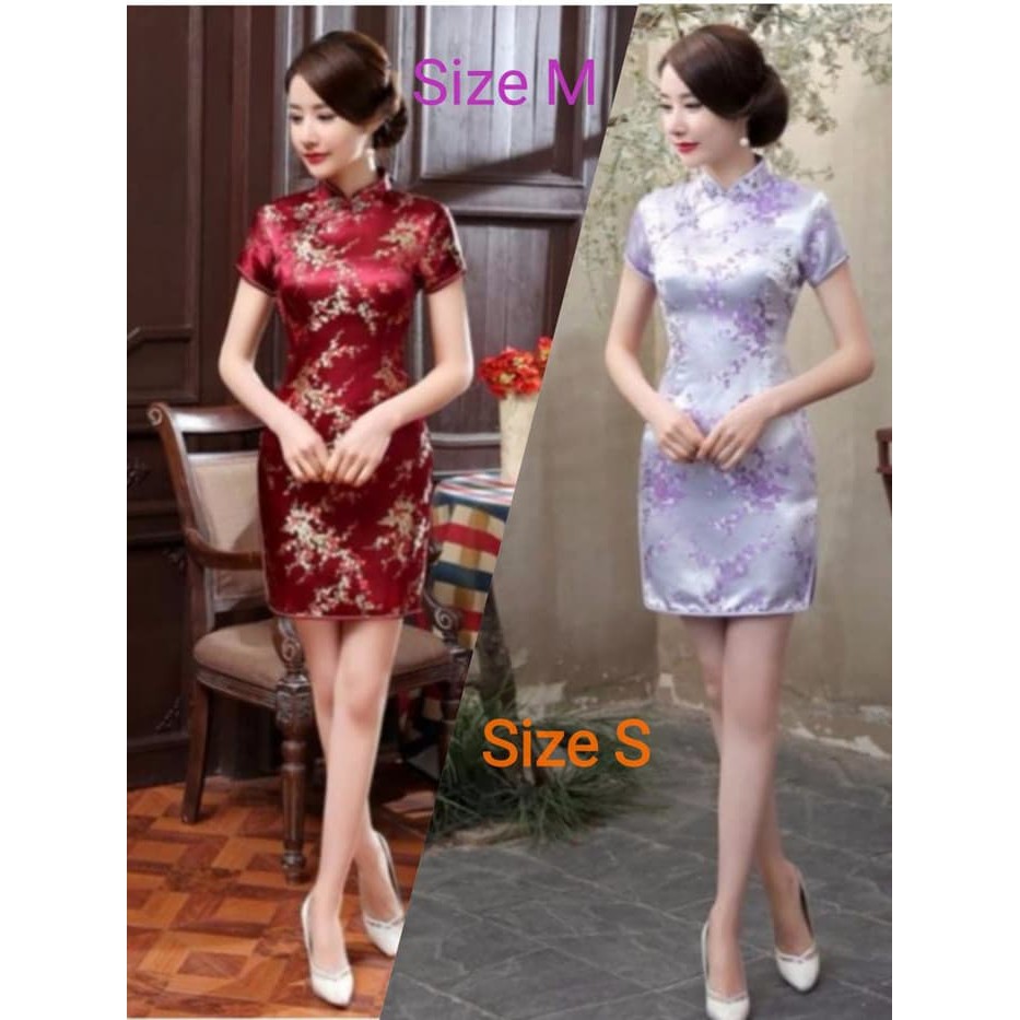Cheongsam Dress   Qipao   Baju Imlek   Dress Sincia   Baju Sangjit